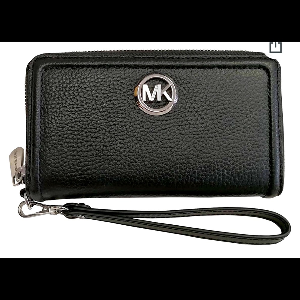 Michael Kors leather phone wallet